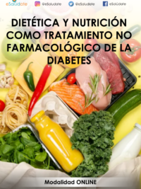 Curso online Dietética y nutrición como tratamiento no farmacológico en la diabetes